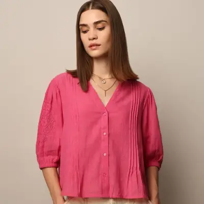 Pink Insert Top